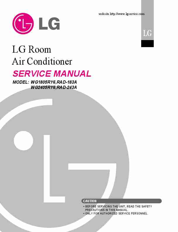 LG Electronics Air Conditioner RAD-243A-page_pdf